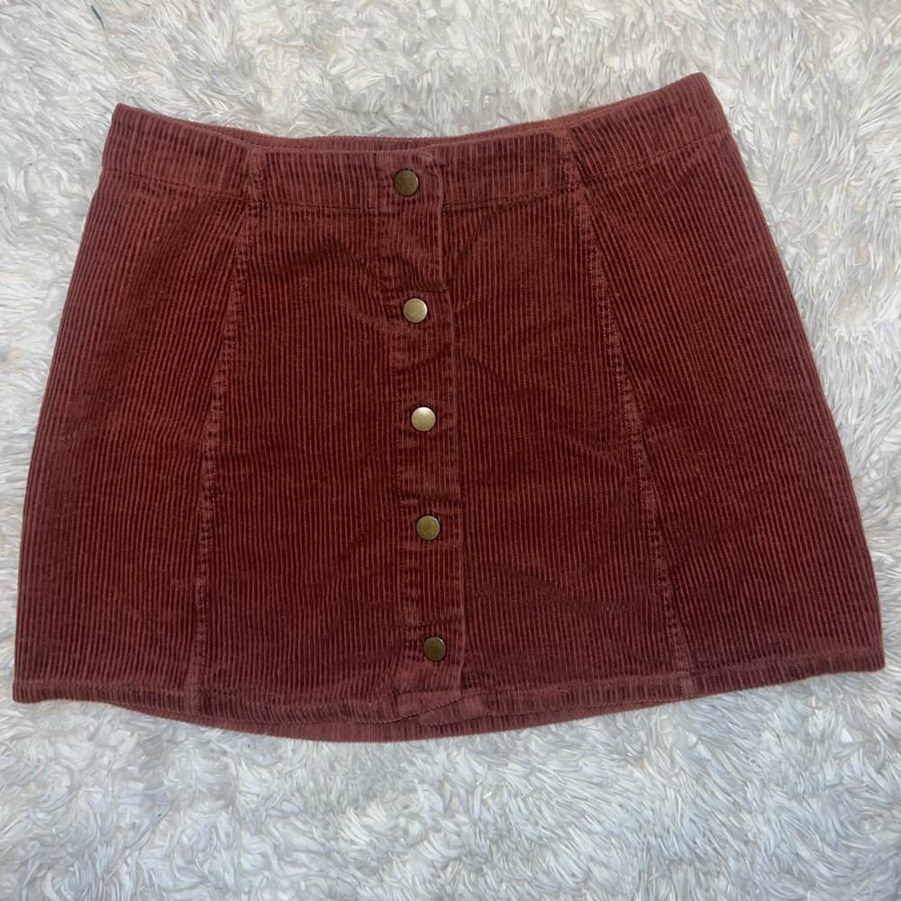 Corduroy Skirt